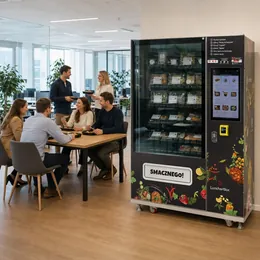 Automat LuncherBox w biurowcu