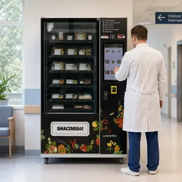 Automat LuncherBox w szpitalu