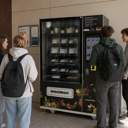 Automat LuncherBox w akademiku