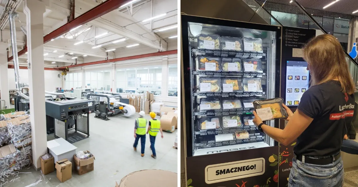 Dopłaty do posiłków pracowniczych w automacie LuncherBox