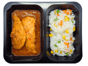 LuncherBox - menu - Kąski z kurczaka w kokosie