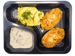 LuncherBox - menu - Kotleciki z kalafiora