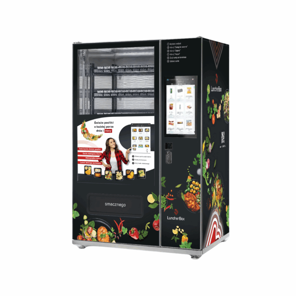 LuncherBox - Automat vendingowy z posiłkami - strona główna